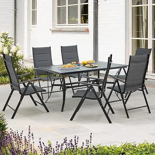 All Weather Rattan Patio Dining Set With Removable Cushions