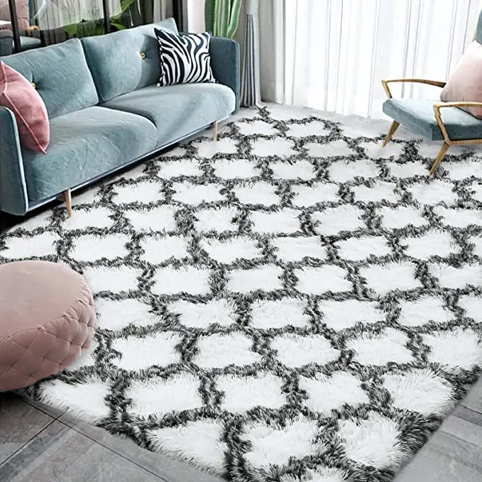 Large Soft Plush Area Rugs for Cozy Living Spaces