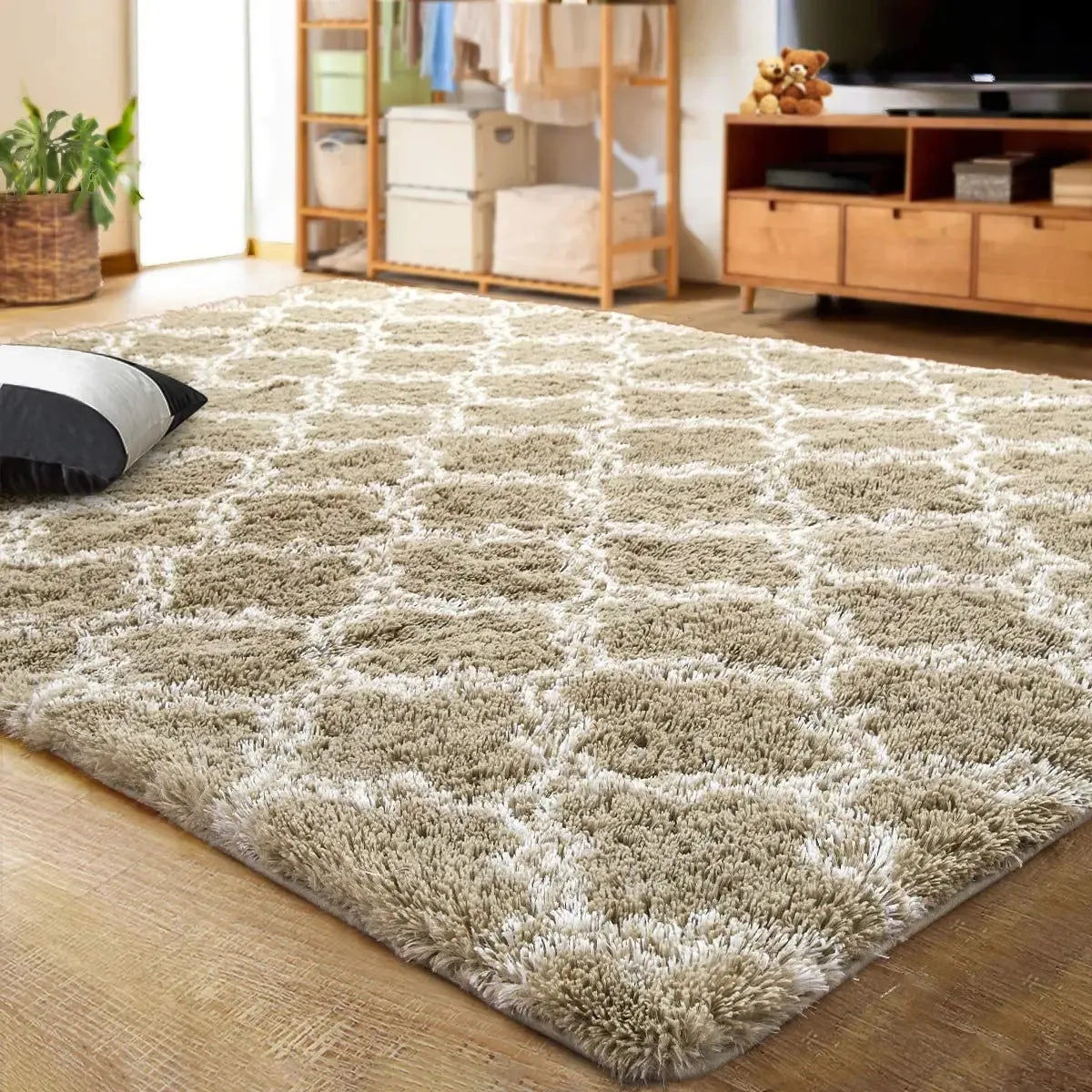 Large Soft Plush Area Rugs for Cozy Living Spaces