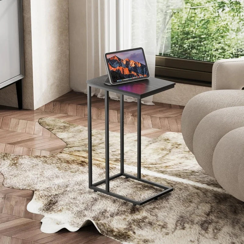 GALAXHERO C Table End Table 2 Tier Side Table With Storage