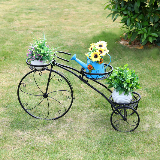 Tricycle Plant Stand for Beautiful Home Garden Display
