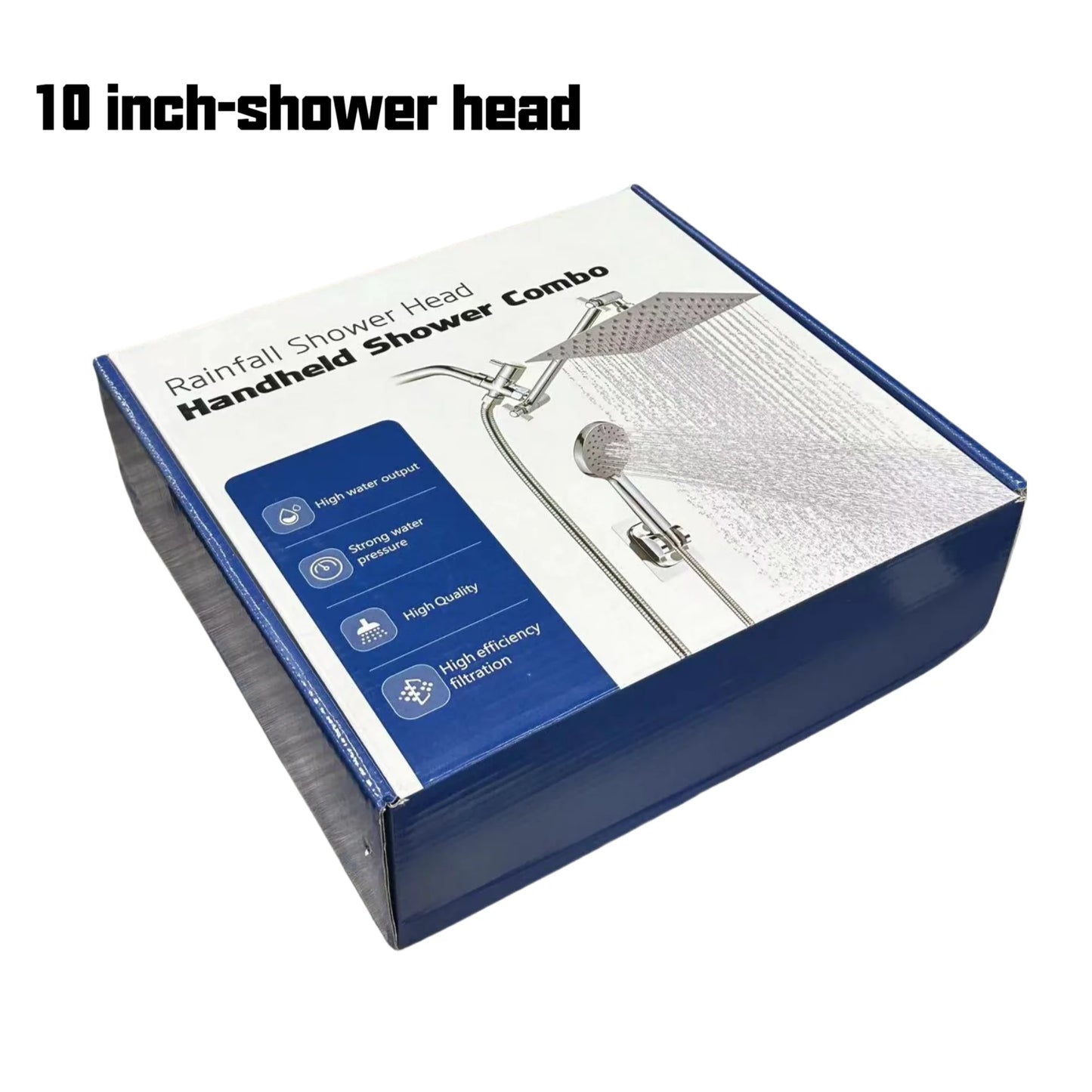 12 Inch Rain Shower Head Handheld Three Mode Shower Combo