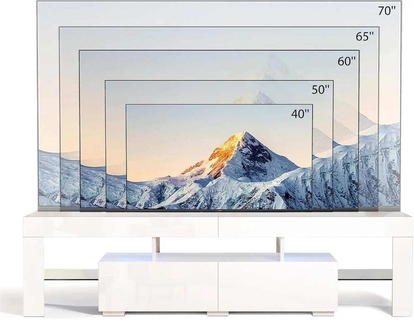 XMSJHign-concerned Modern Entertainment Center With LED