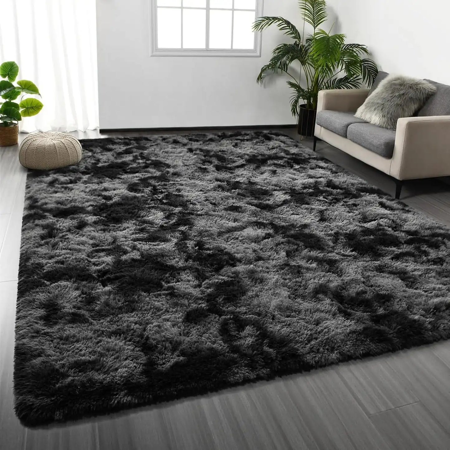 Lochas Super Soft Tie Dye Velvet Rug for Cozy Home Decor