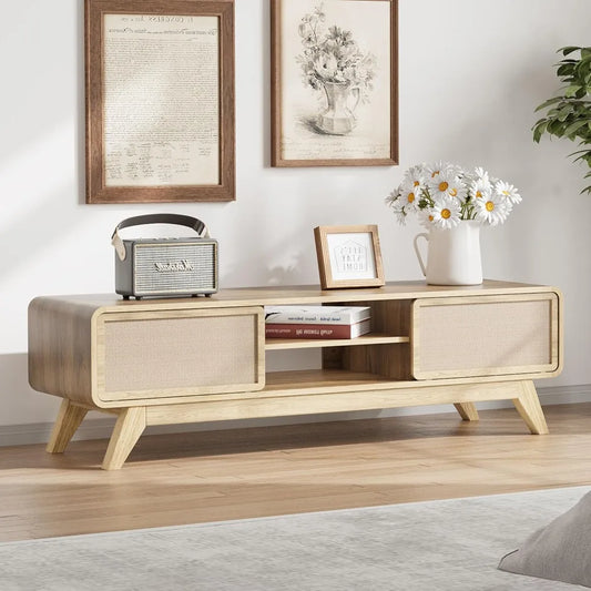 Huanzhuang Modern TV Stand Entertainment Center Storage