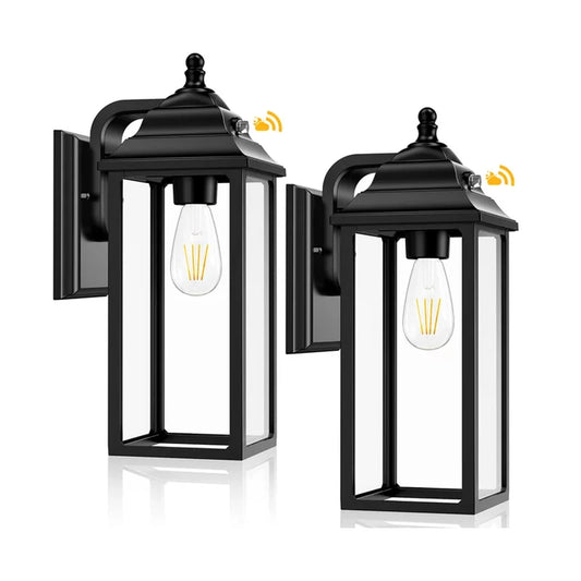 Wall Sconce Outdoor Lights 2 Pack Exterior Porch Lanterns