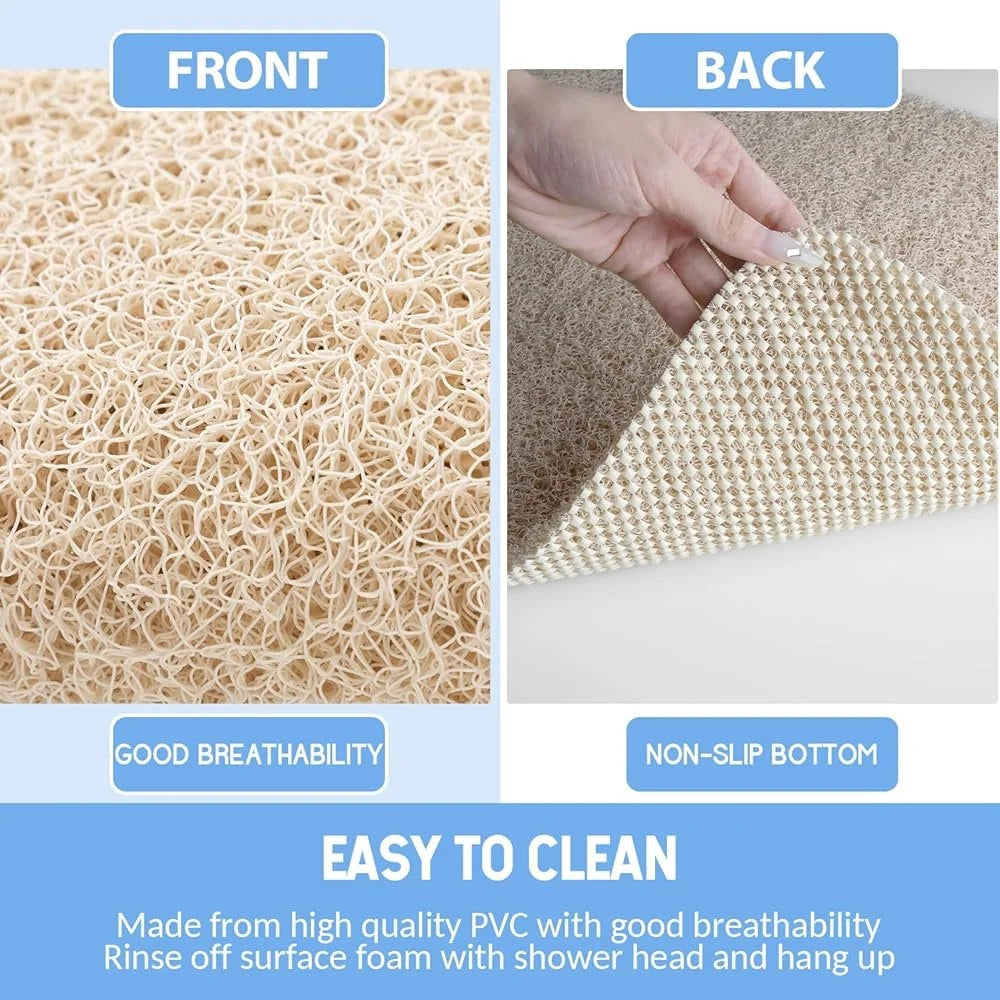 Non Slip Fast Drying Bath Mat for Comfortable Shower Experience