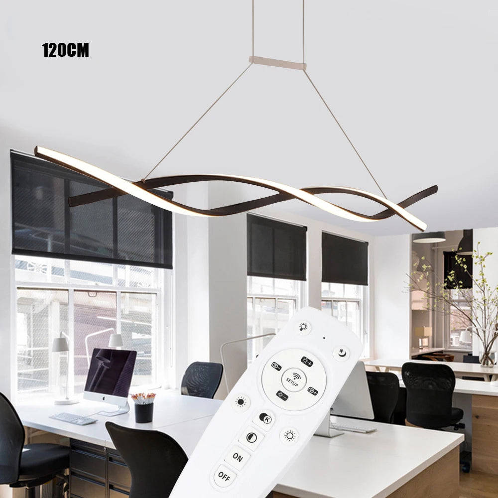 Bymaocar LED Dimmable Pendant Light With Remote Control