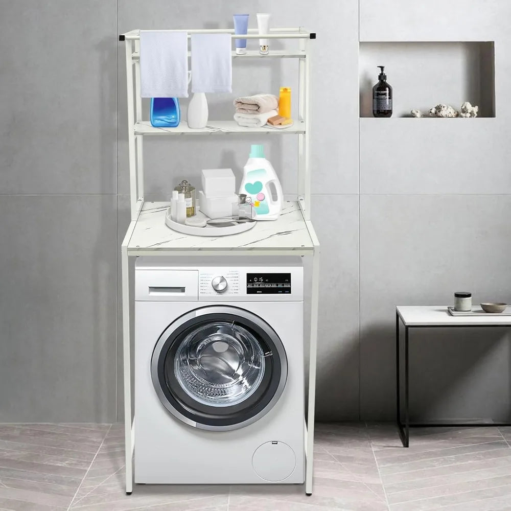 Hign-concerned Three Tier Laundry Shelf Organizer Bathrooms