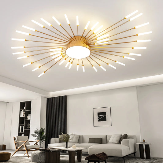 Modern LED Ceiling Light For Living Room And Bedroom Fixture