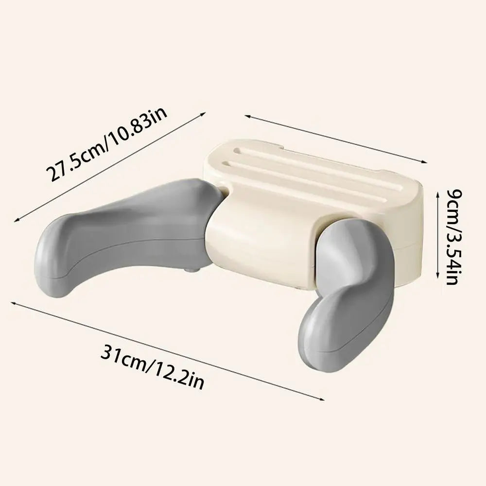 Wall Mounted Baby Shower Stand for Safe Bathing Support