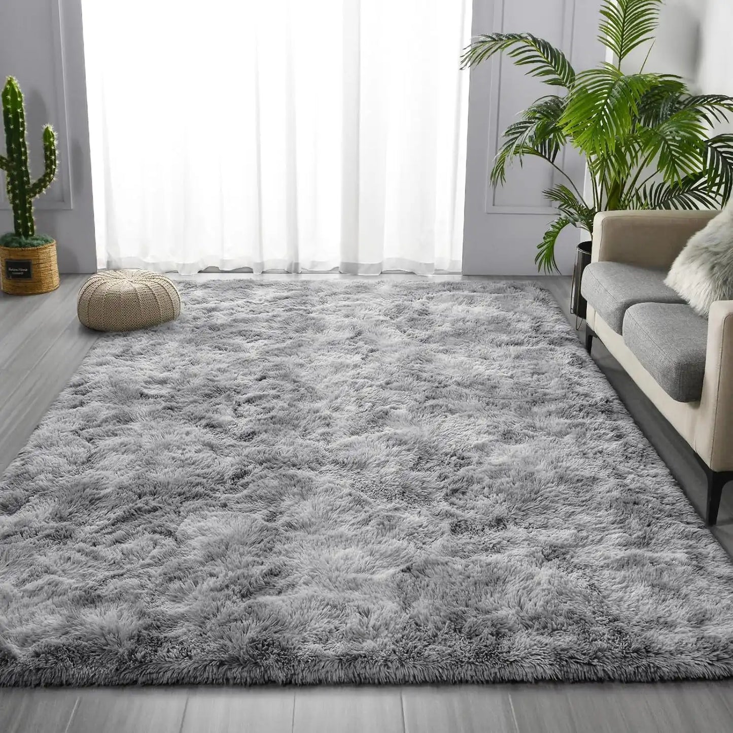 Lochas Super Soft Tie Dye Velvet Rug for Cozy Home Decor
