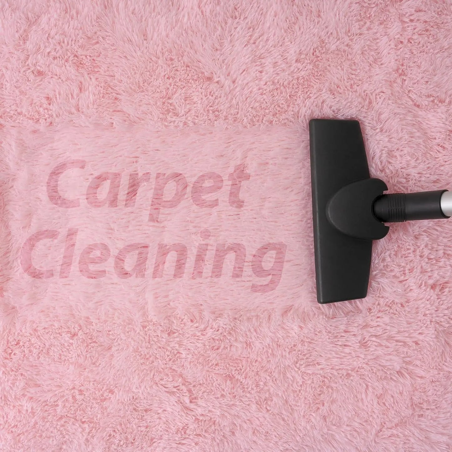 Oval Fluffy Ultra Soft Area Rugs for Bedroom Plush Shaggy Carpet for Kids Room Bedside Nursery Mats, 2.6 x 5.3ft