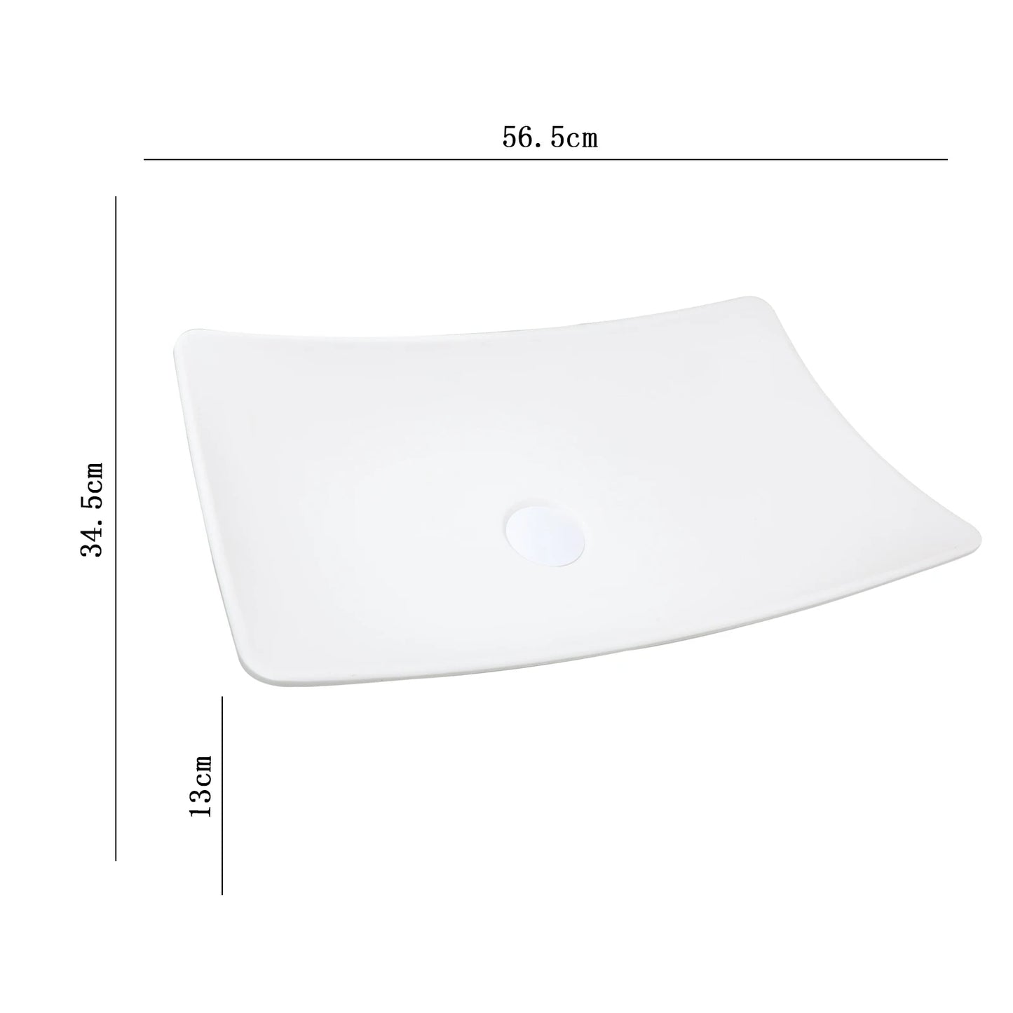 Torayvino Bathroom Vessel Sink Stone Resin Washbasin