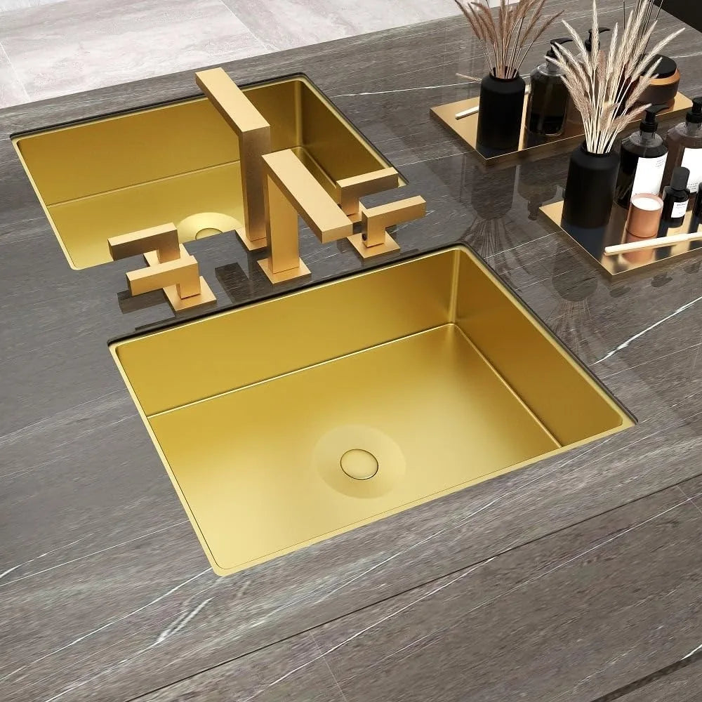 Aplus V2 Stainless Steel Rectangular Undermount Sink