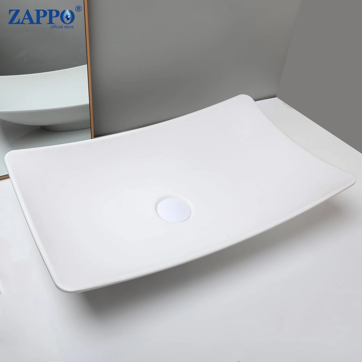 Torayvino Bathroom Vessel Sink Stone Resin Washbasin