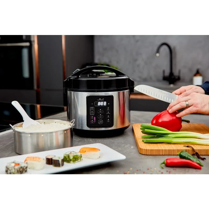 XMSJ Yum Asia Rice Cooker With Ceramic Bowl Fuzzy Logic
