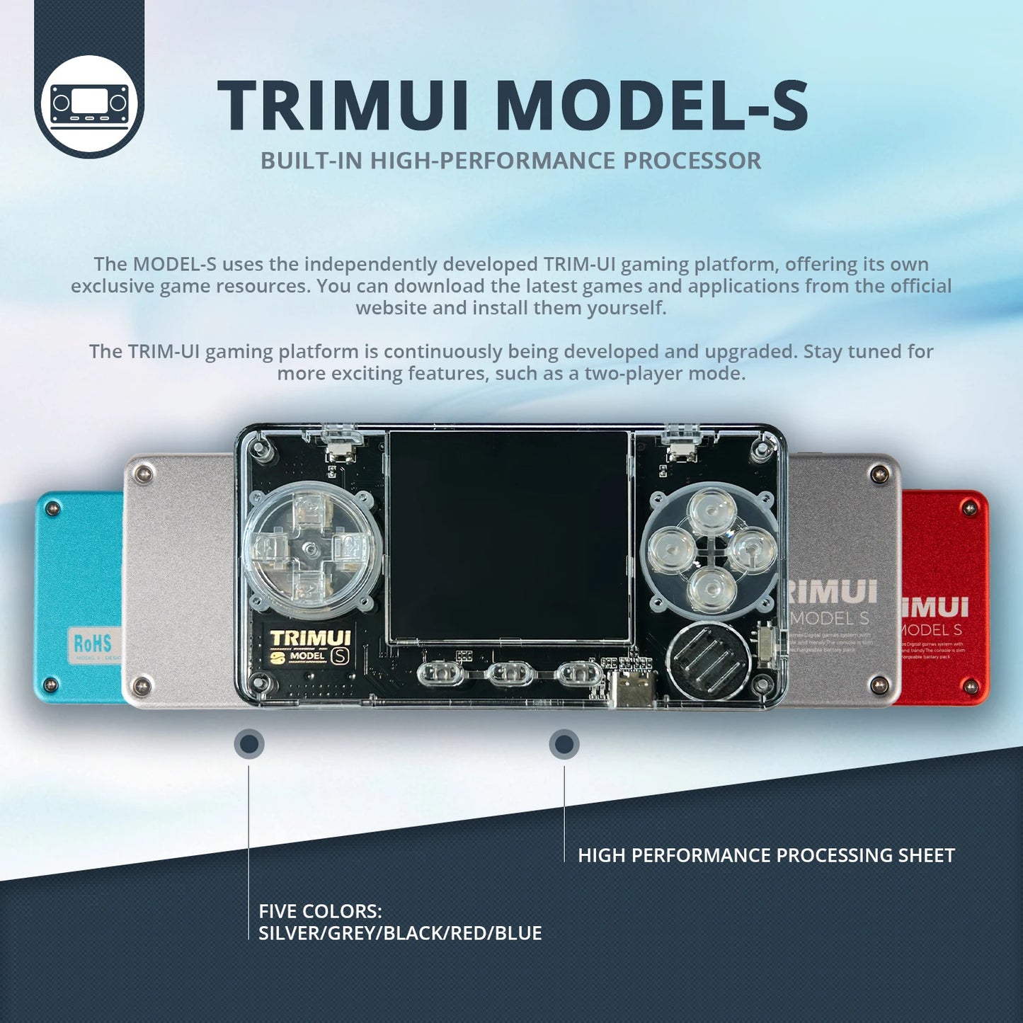 Trimui Model S Handheld Game Console With 15000 Games
