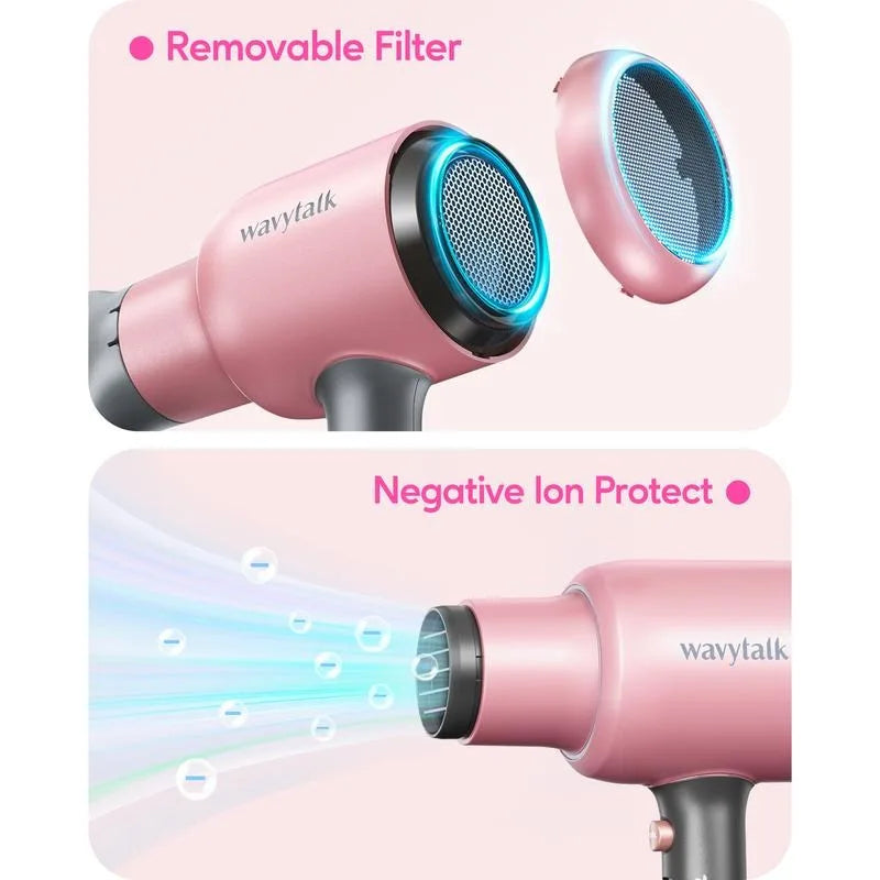 Wavytalk Ionic Hair Dryer For Fast Drying And Styling