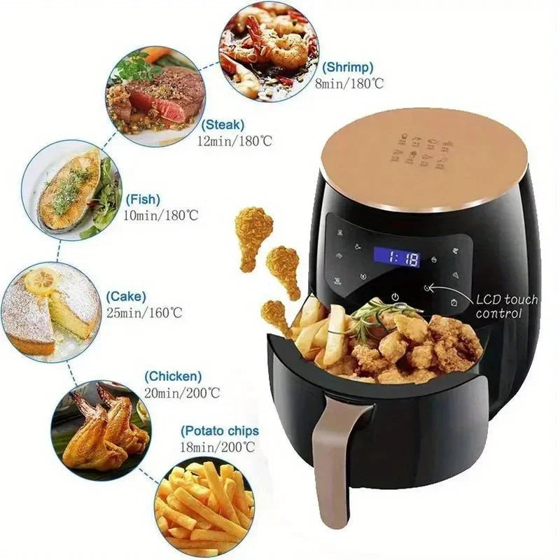 Dutrieux Digital Touch Air Fryer Nonstick Easy Clean
