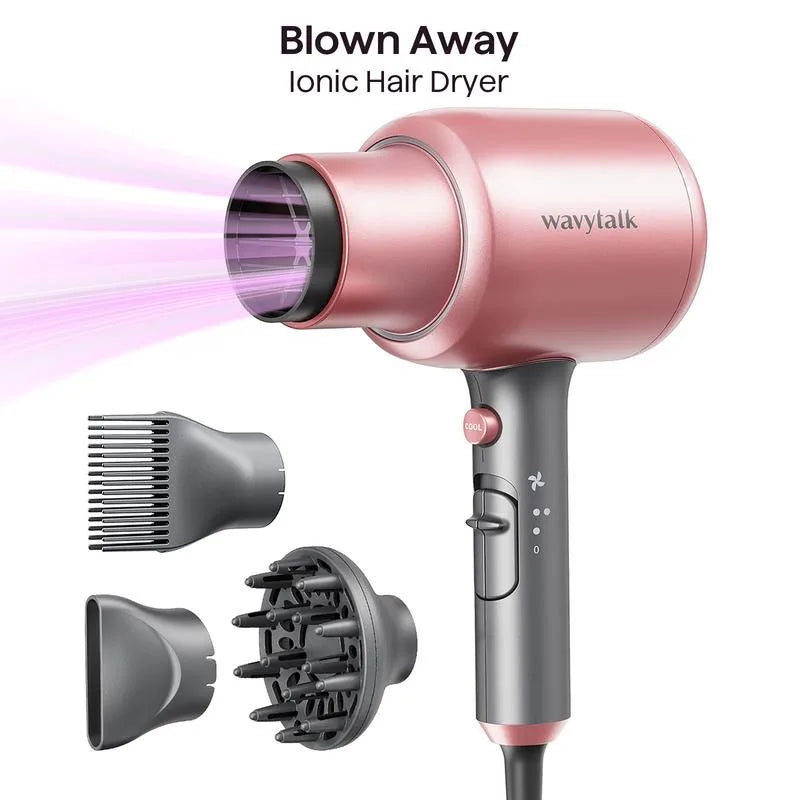 Wavytalk Ionic Hair Dryer For Fast Drying And Styling