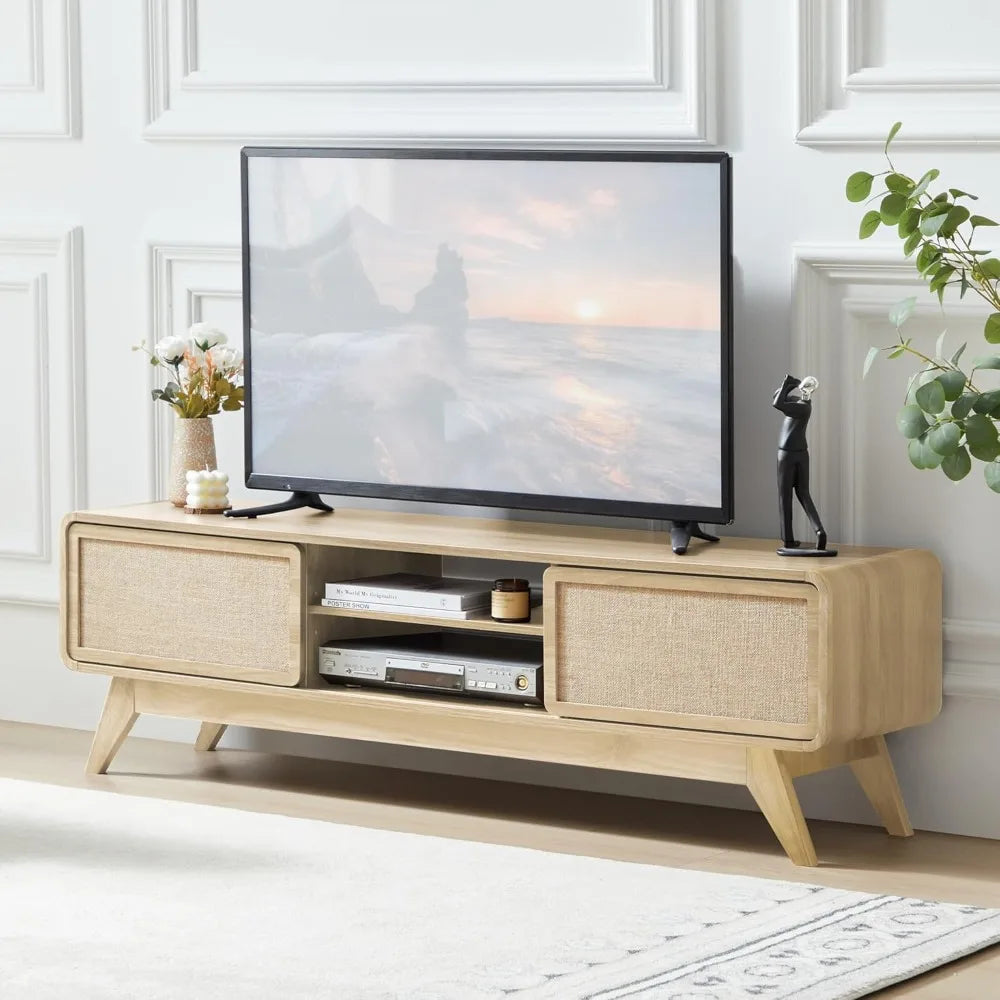 Huanzhuang Modern TV Stand Entertainment Center Storage
