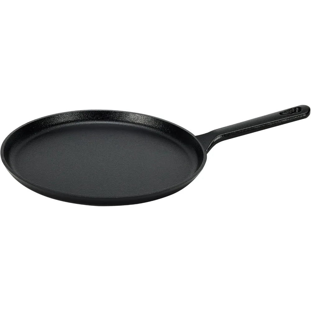 Amazon Basics Cast Iron Preseasoned 5 Piece Cookware Set