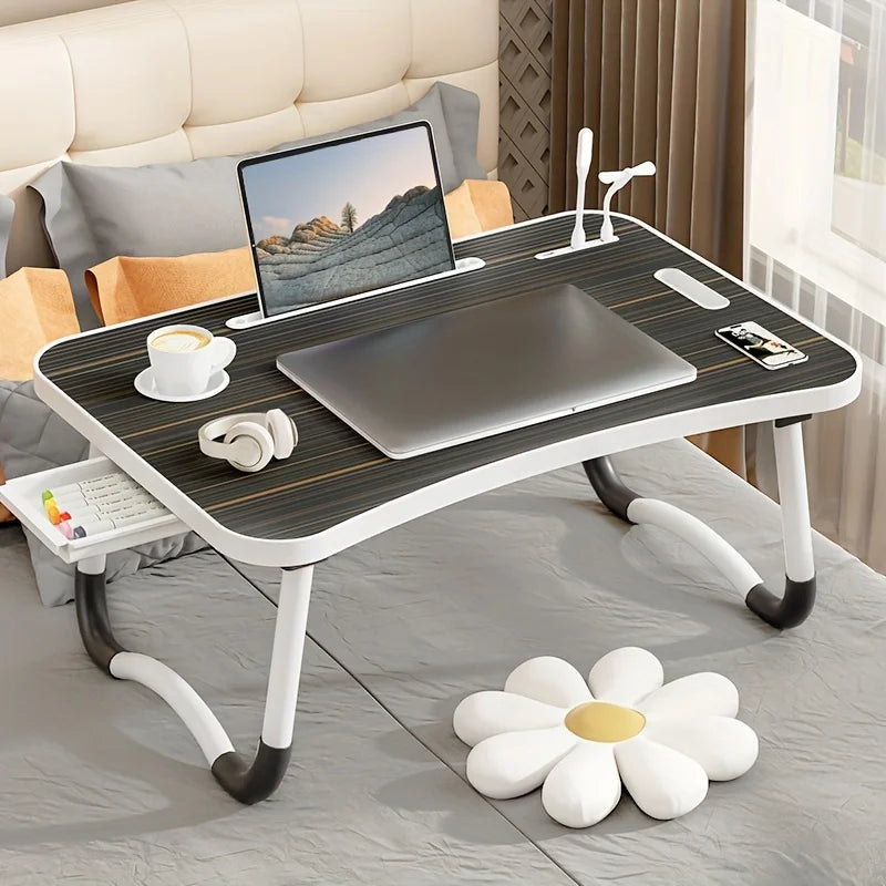 DYJ DAYIKA S Portable Laptop Desk With USB Light Fan