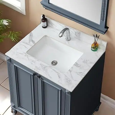 Capacity Sintered Stone Vanity Top With Undermount Sink