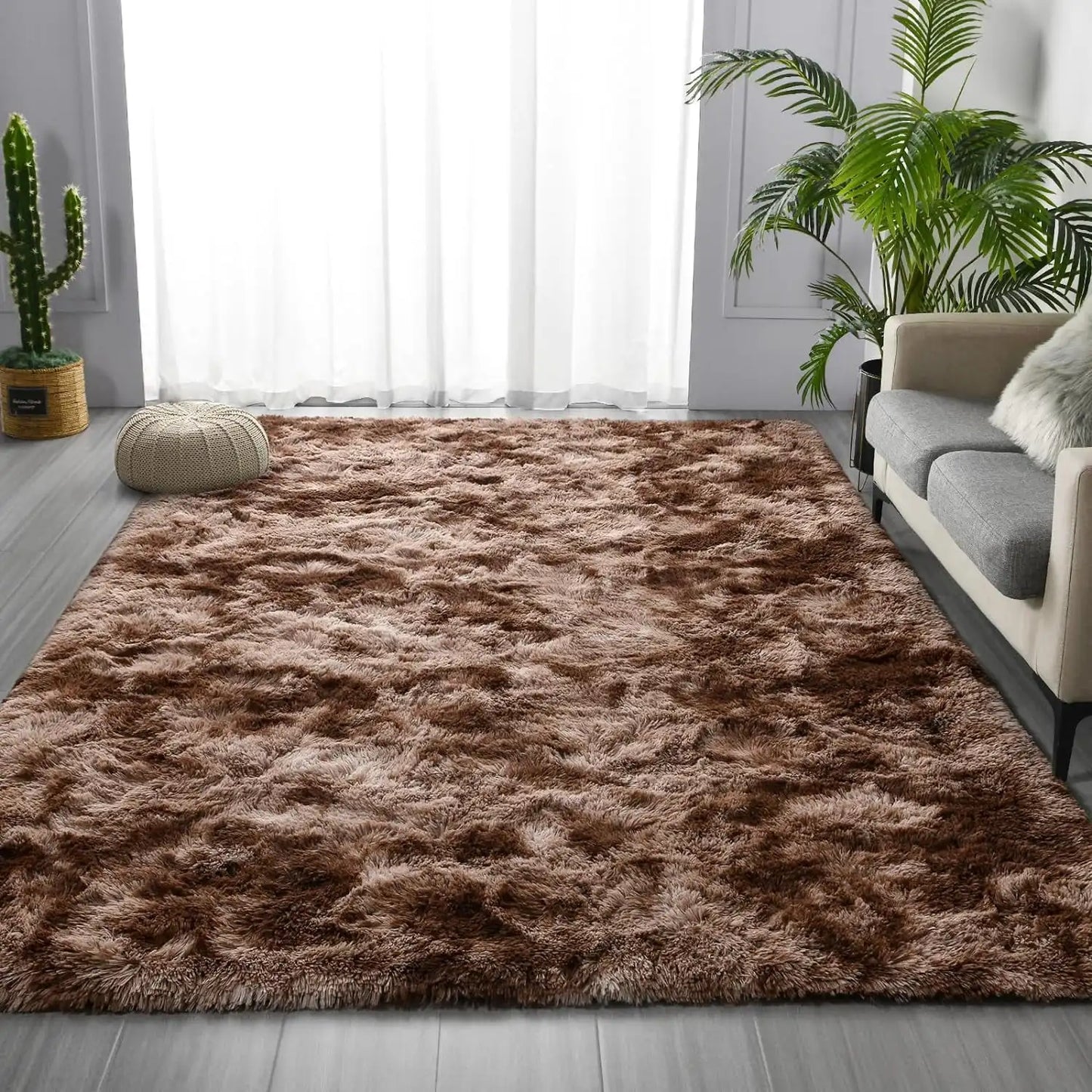 Lochas Super Soft Tie Dye Velvet Rug for Cozy Home Decor