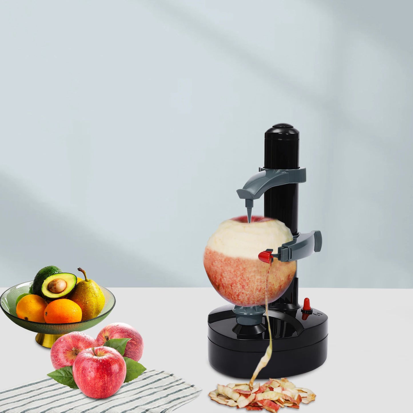 Automatic Electric Peeler for Effortless Vegetable and Fruit Preparation