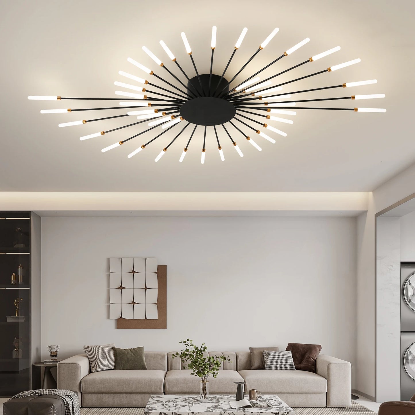 Modern LED Ceiling Light For Living Room And Bedroom Fixture