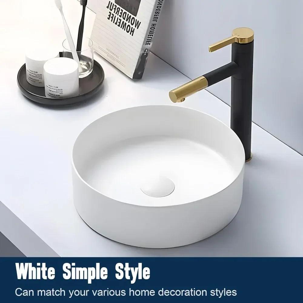 Ceramic Bathroom Sink Countertop Basin Dressing Table