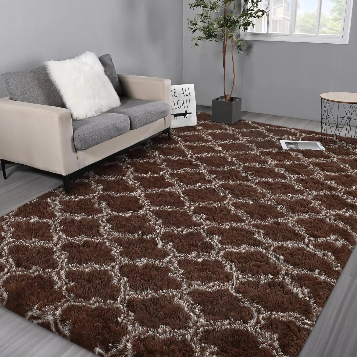 Large Soft Plush Area Rugs for Cozy Living Spaces