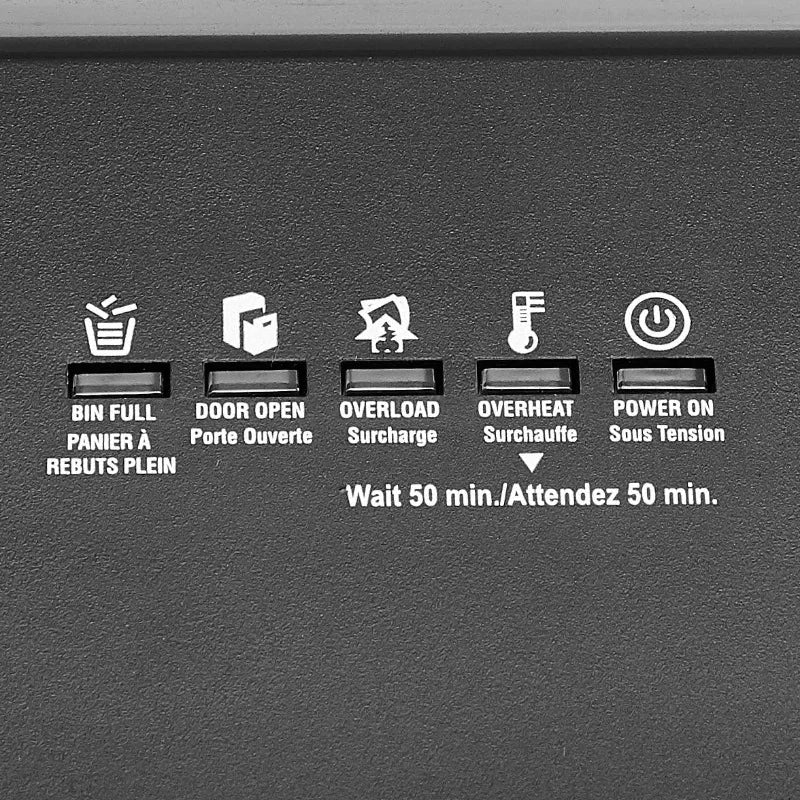 24 Sheet Cross Cut Shredder with Pullout Basket for Home Office