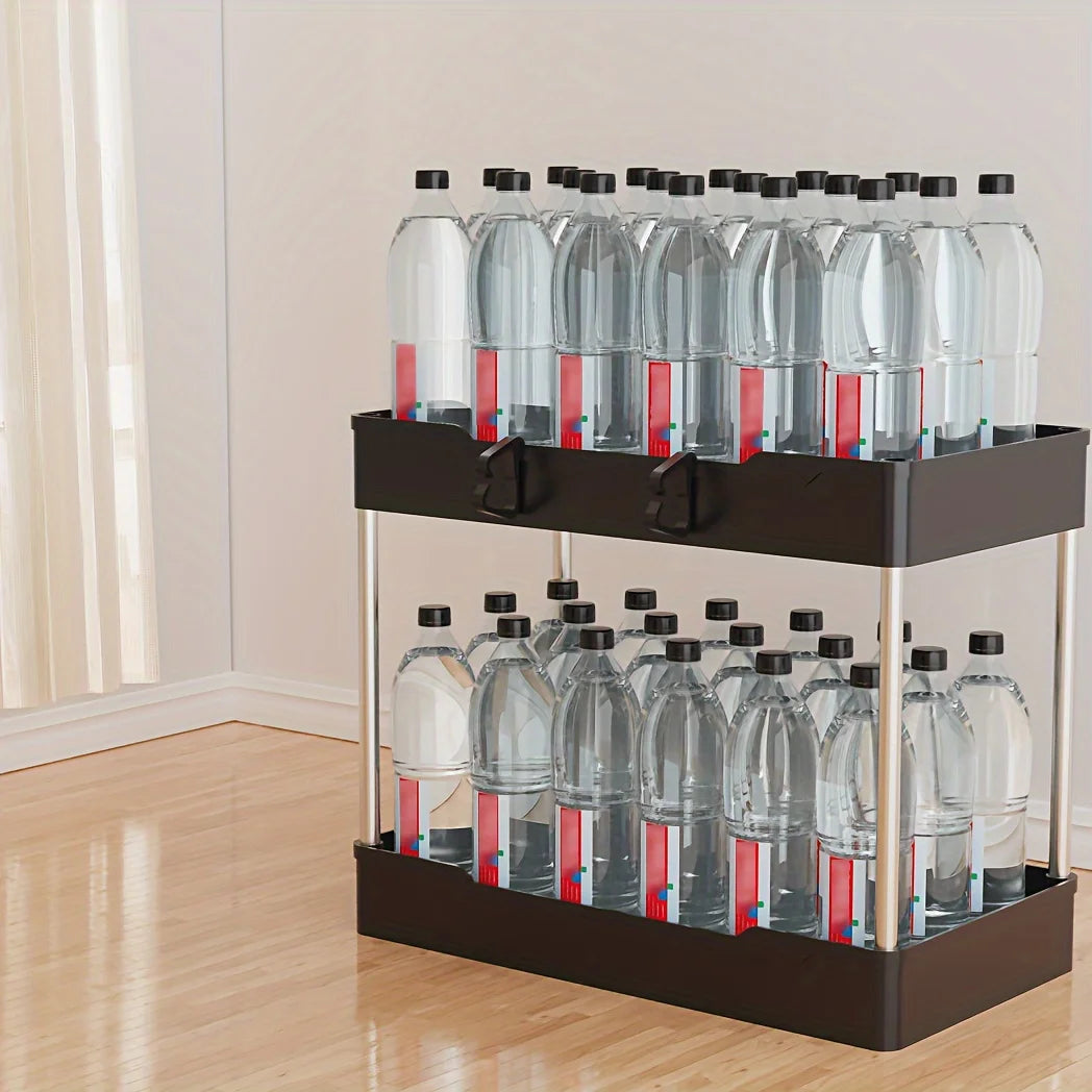 Under Sink Organizer Trio Storage Racks For Cosmetics