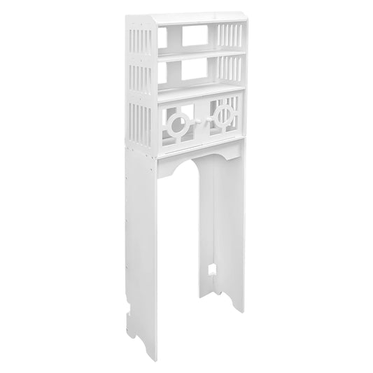 Bymaocar Four Tier Bathroom Cabinet Over Toilet Storage