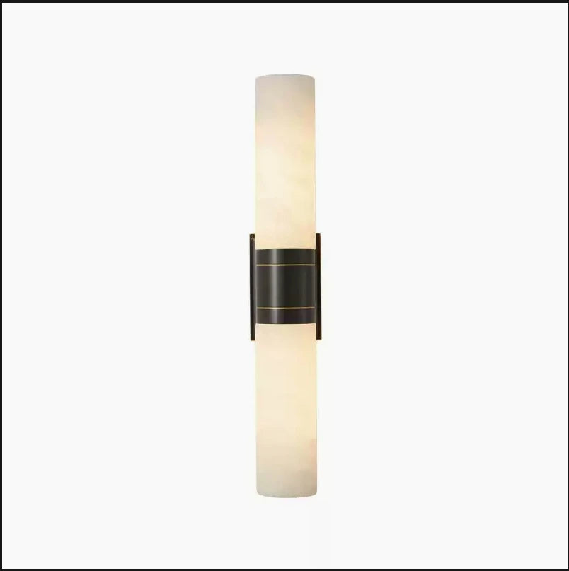 Luxury Marble LED Wall Lamp Copper Wall Light Indoor Villa