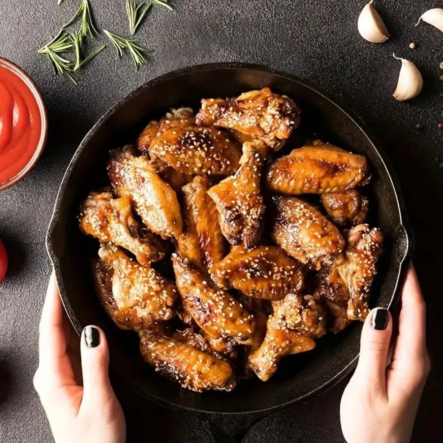 Hign-concerned Cast Iron Skillet Set Without Coating 3 4Pcs