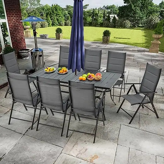All Weather Rattan Patio Dining Set With Removable Cushions