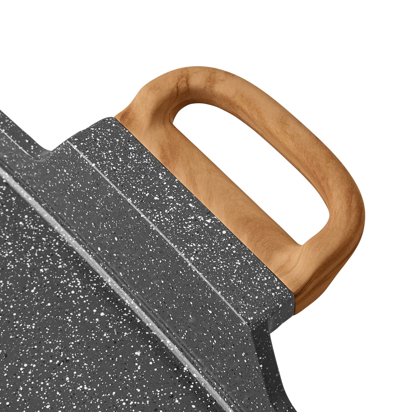 Cast Aluminum Double Griddle for Effortless Cooking and Easy Cleaning