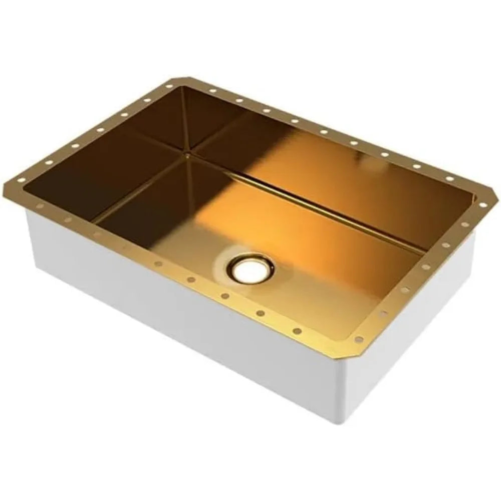 Aplus V2 Stainless Steel Rectangular Undermount Sink