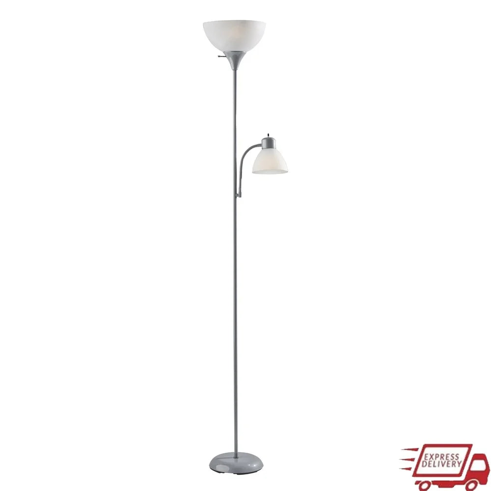 Modern Floor Lamp With Adjustable Reading Light Switch