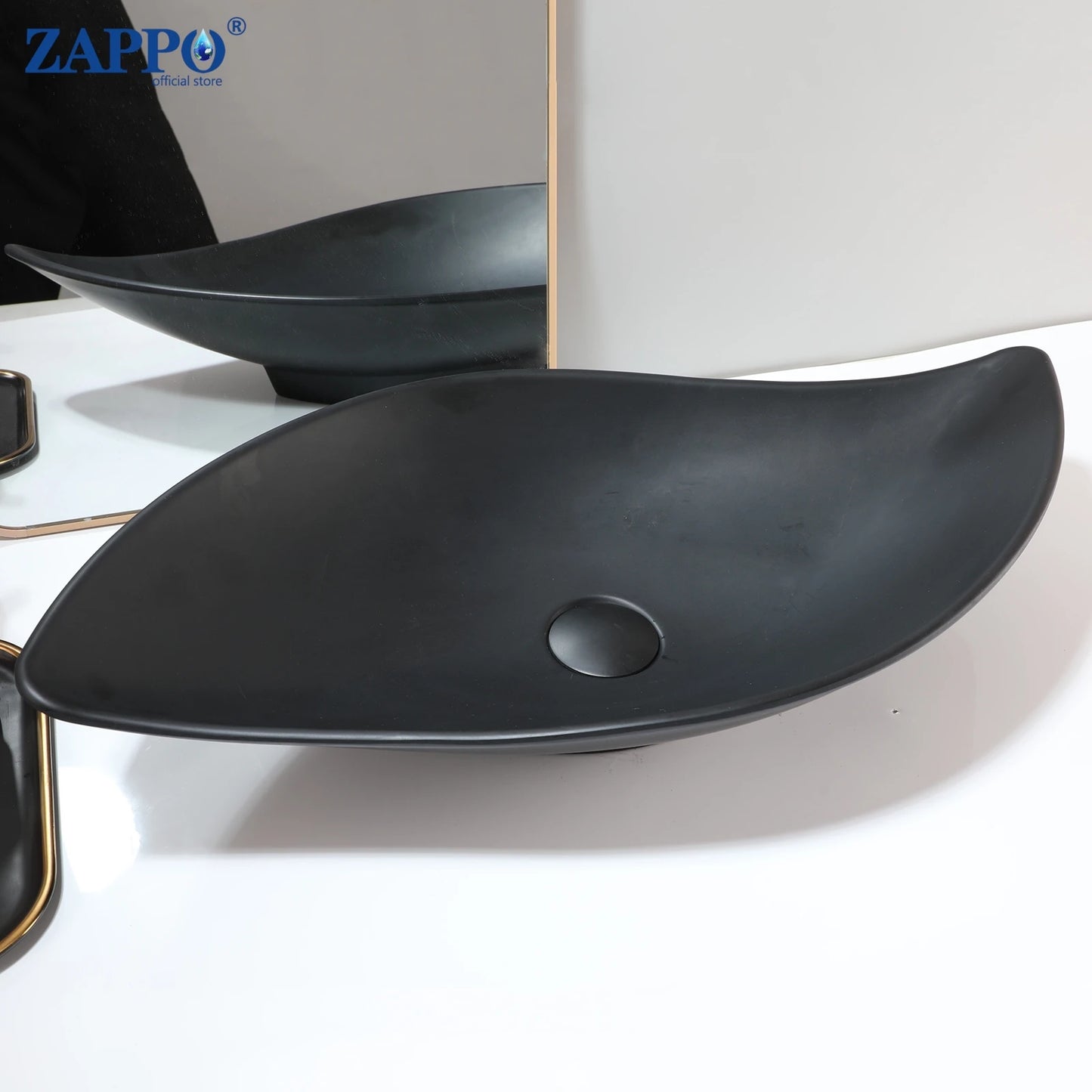 Torayvino Bathroom Vessel Sink Stone Resin Washbasin