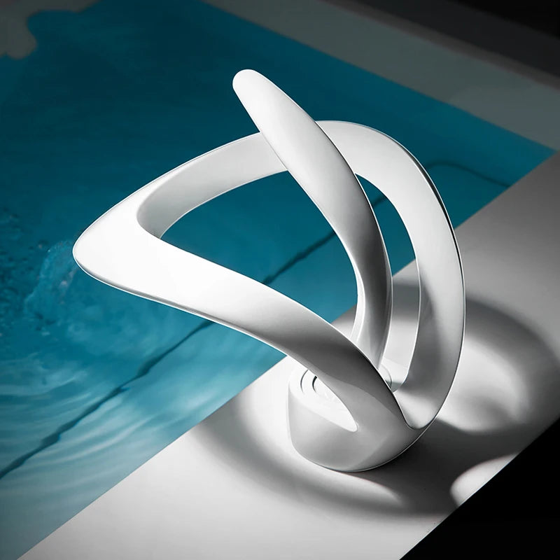 Wanmivezlo Waterfall Basin Faucet Deck Mounted Single Hole