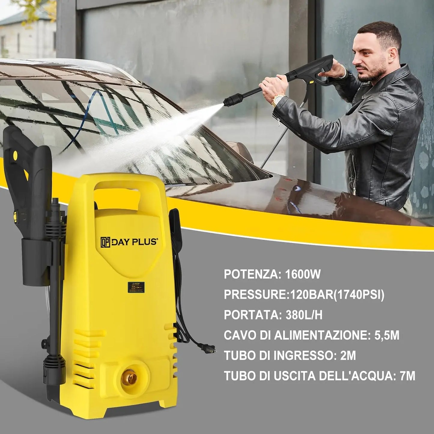Home Garden High Pressure Washer Portable Jet Washer