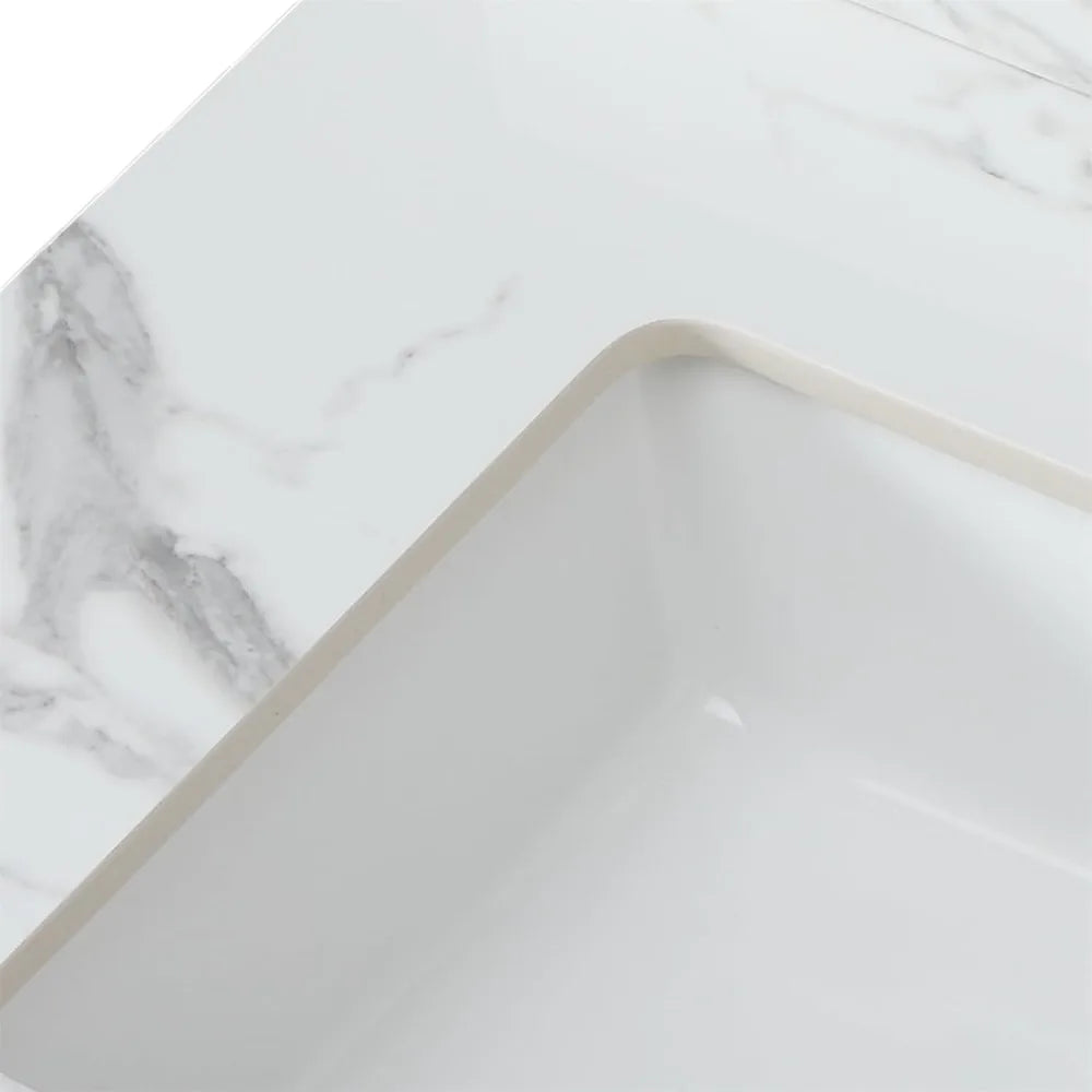 Capacity Sintered Stone Vanity Top With Undermount Sink